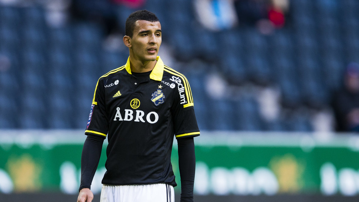 Nabil Bahoui spelade fram till AIK:s 1–0-mål mot Örebro.