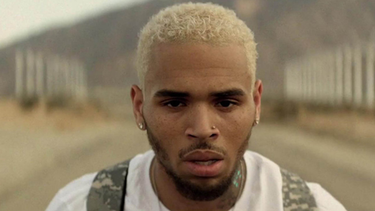 Chris Brown – kanske drabbad av en höstdepression. 