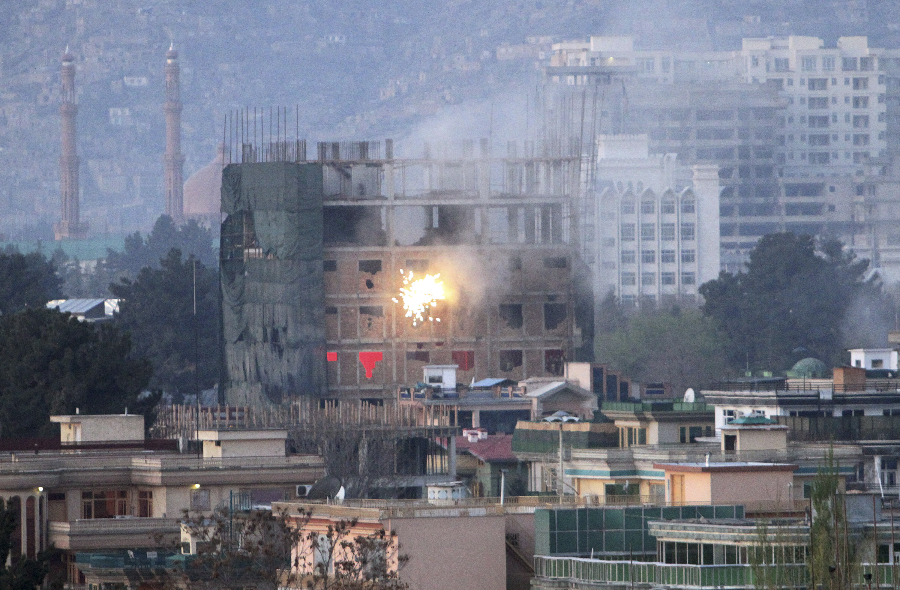Förra veckan dog 51 personer under terrorattackerna i Kabul.
