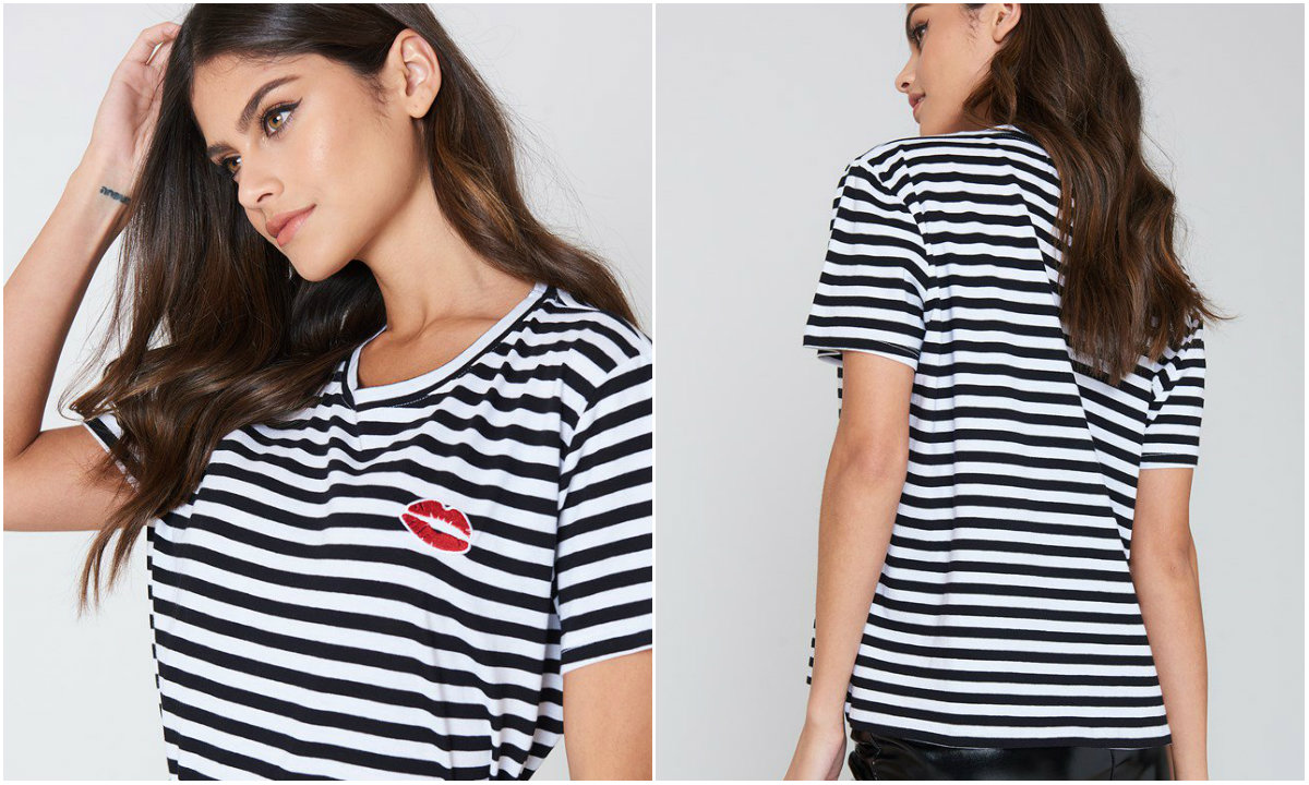 Randig t-shirt NAKD Randig t-shirt NAKD