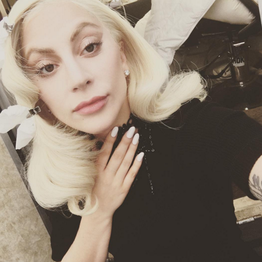 Lady Gaga bjuder på en selfie. Lady Gaga bjuder på en selfie.