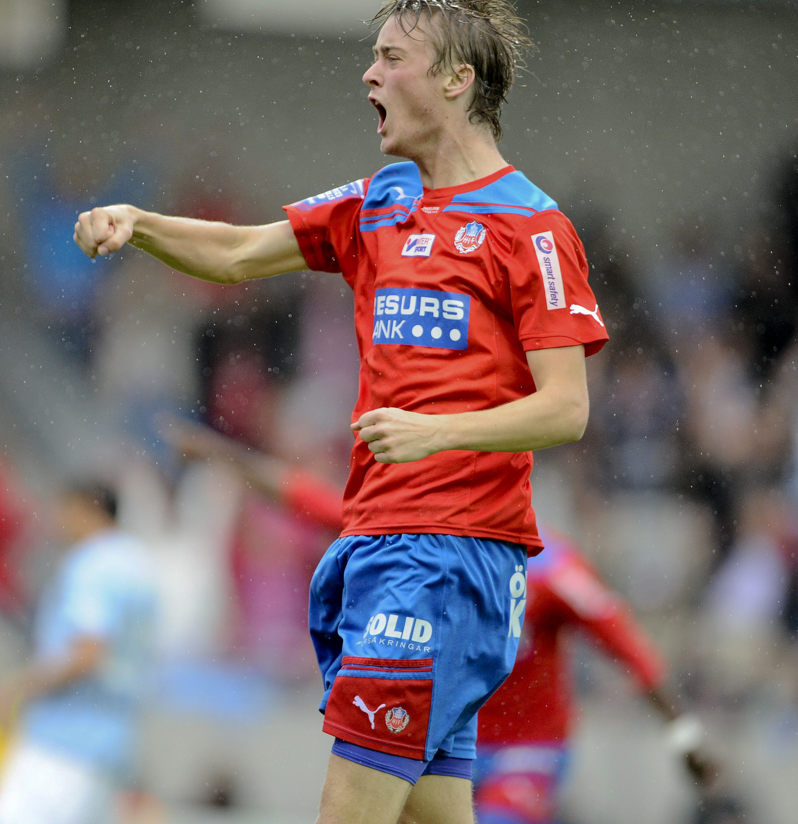 Rasmus Jönsson såg till att HIF fick med sig en poäng.