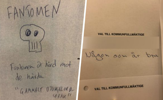 Knäppa valsedlar. Knäppa valsedlar.