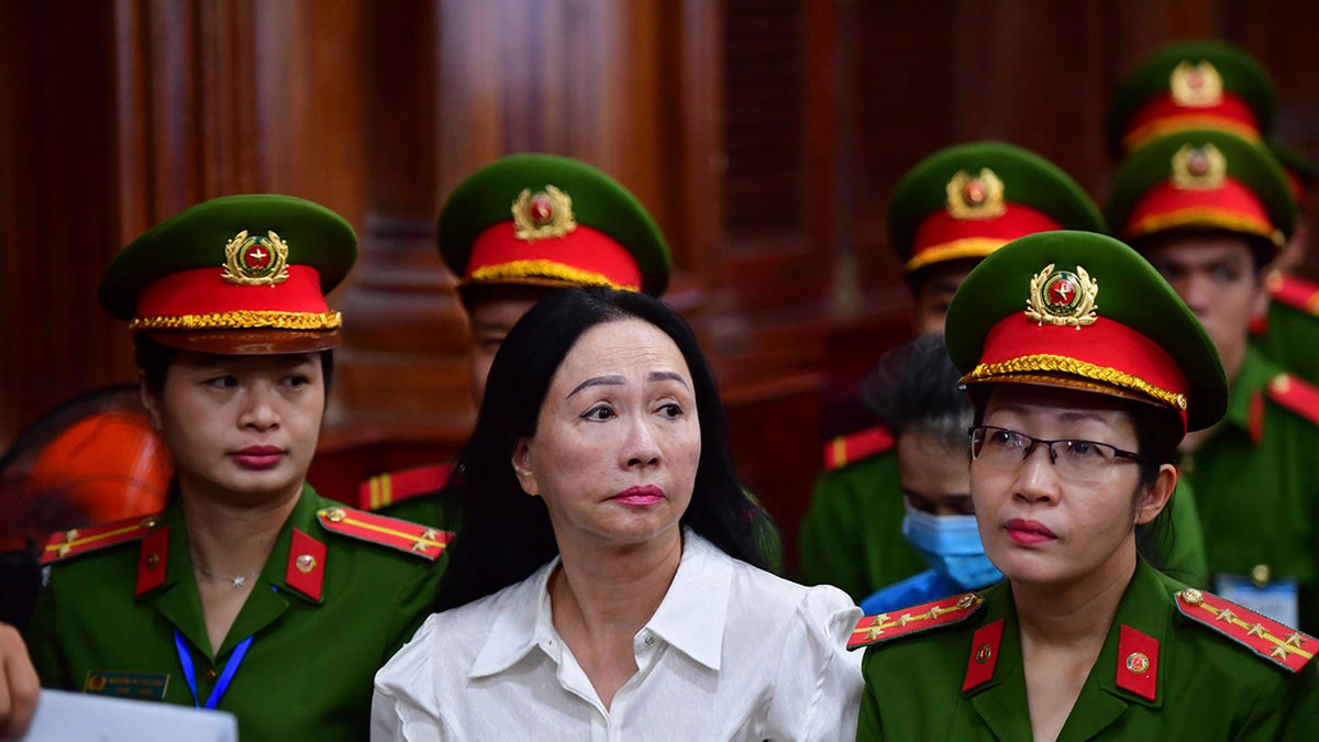 Affärskvinnan Truong My Lan döms till döden av en domstol i Ho Chi Minh-staden.