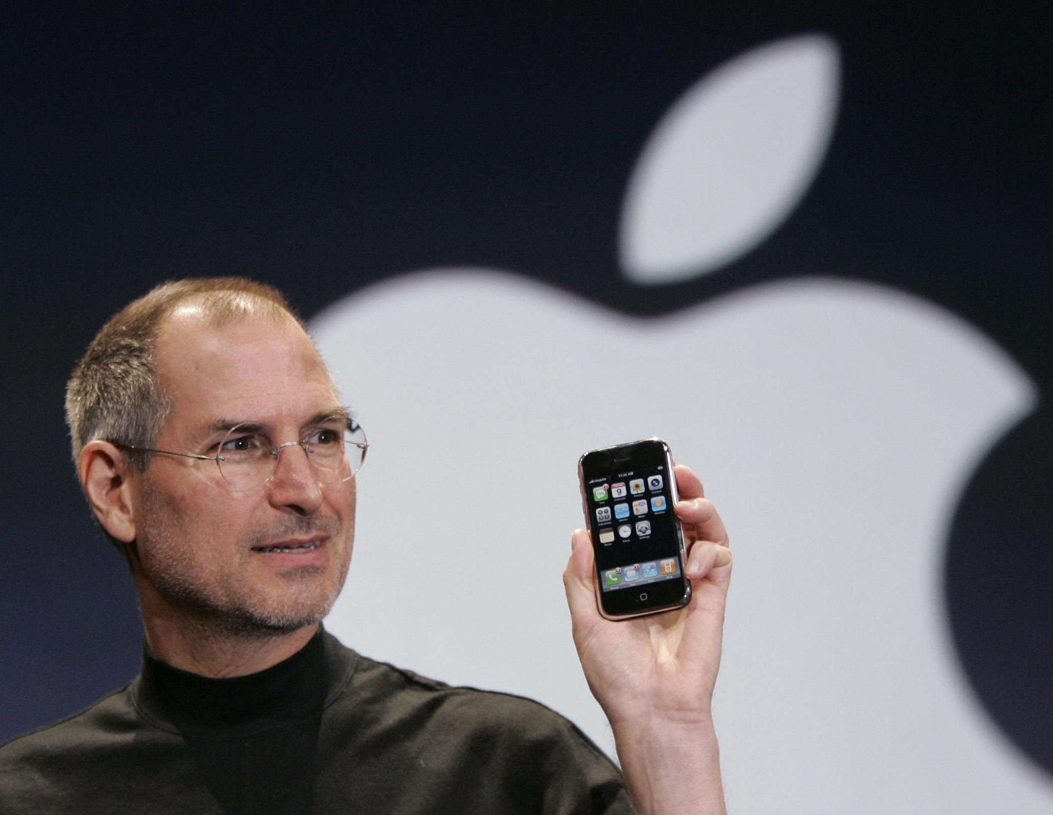 Apple har själva sagt till svensk polis att de inte är intresserade av att hjälpa till att lösa brott. På bilden Steve Jobs, grundaren av Apple. 