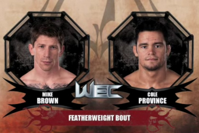 MMA, WEC 51, Mike Brown, knockout