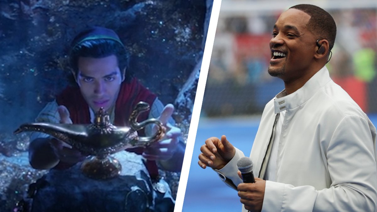 Will Smith har en av rollerna i nya live action-filmen om Aladdin