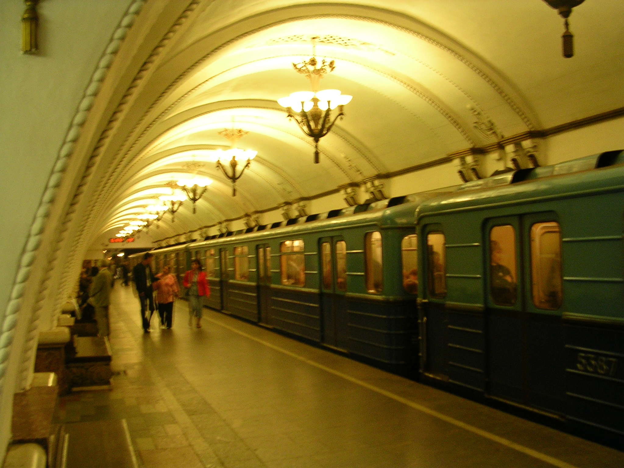 Moskvas anrika tunnelbana.