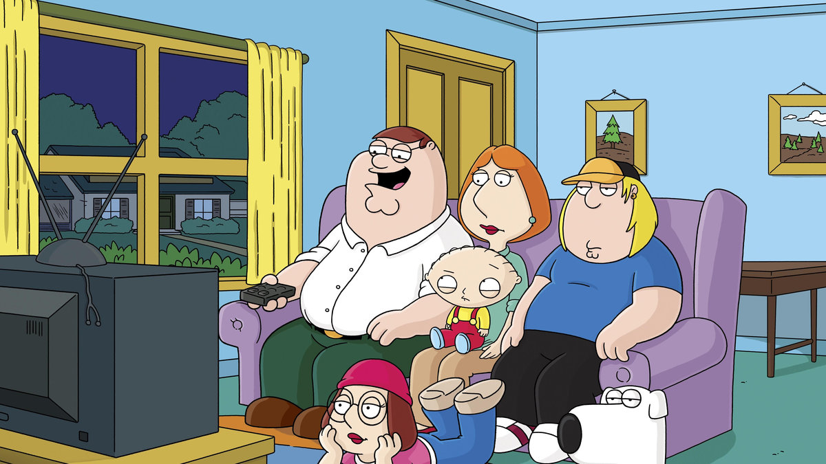 Family Guy hade premiär tio år senare.