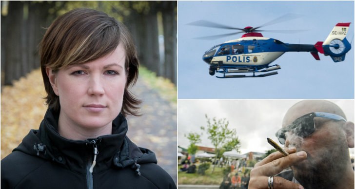 Zandra Hedlund, Debatt, Polisen