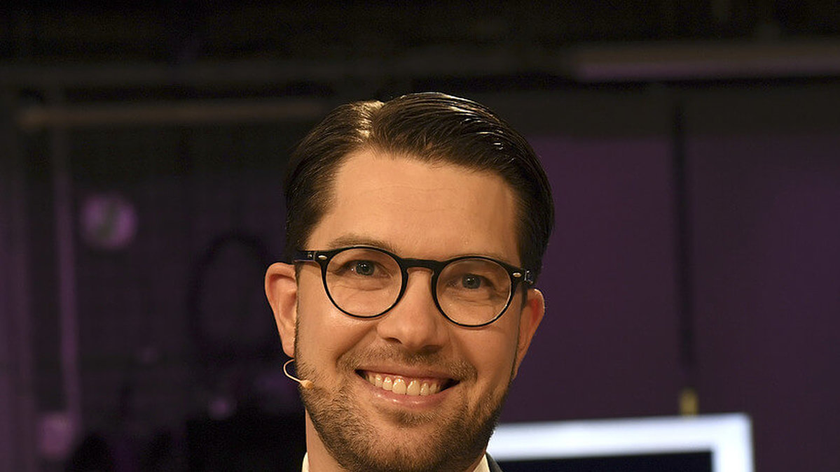 Jimmie Åkesson, partiledare i Sverigedemokraterna. 