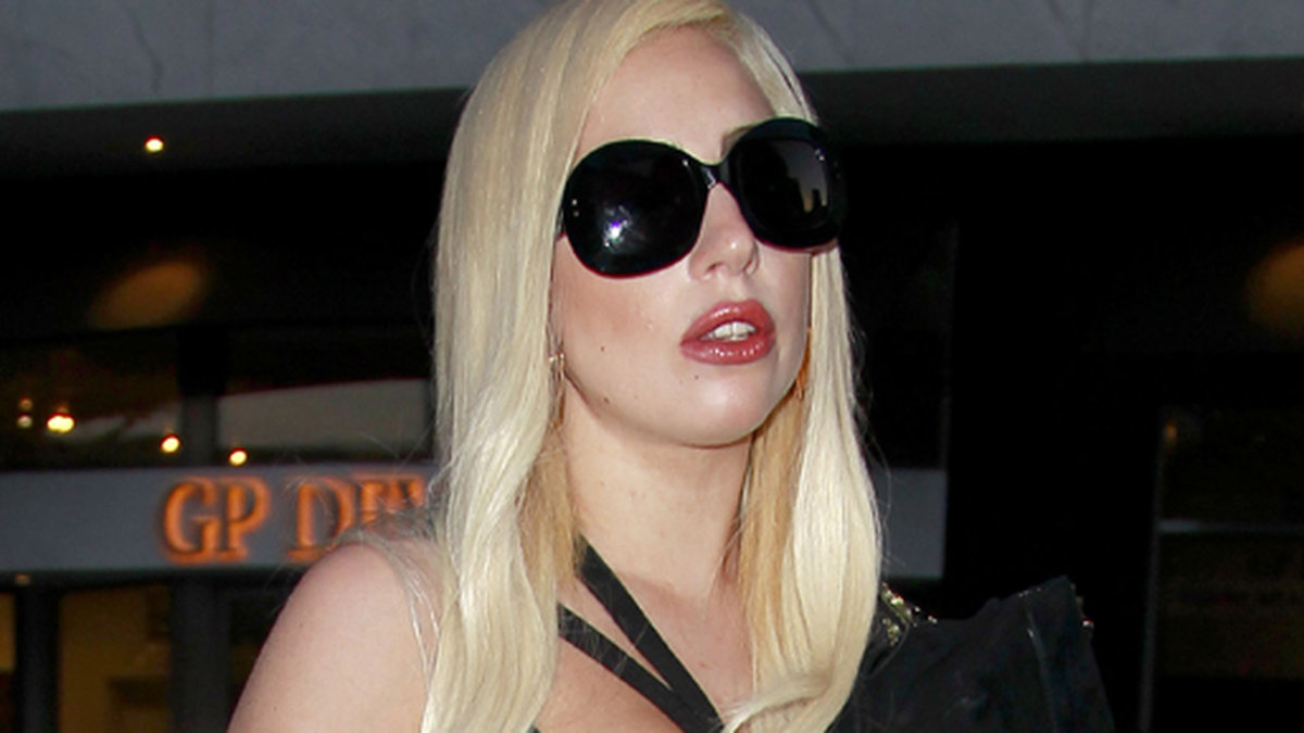 Snyggt eller för mycket? Gaga i Beverly Hills år 2012.