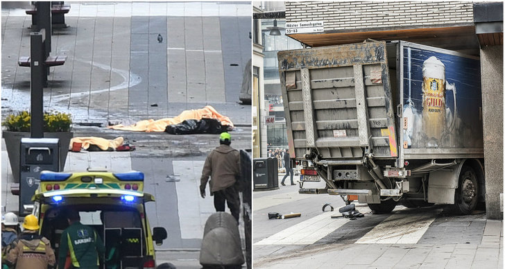 Rakhmat Akilov, Terrorattentatet på Drottninggatan, Åhlens, Drottninggatan