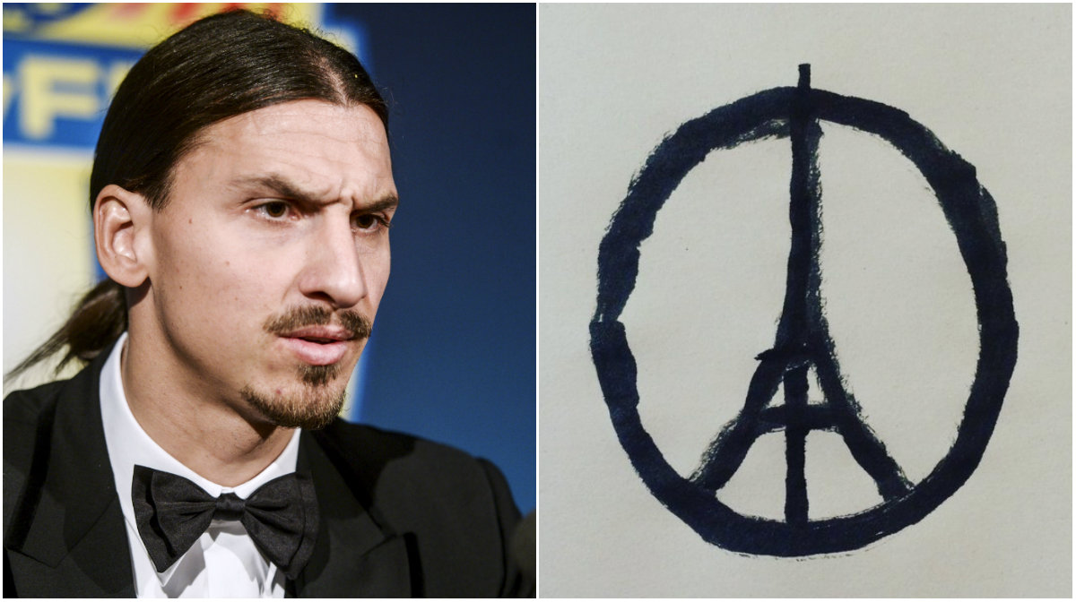 Zlatan Ibrahimovic, Terror, instagram, Paris
