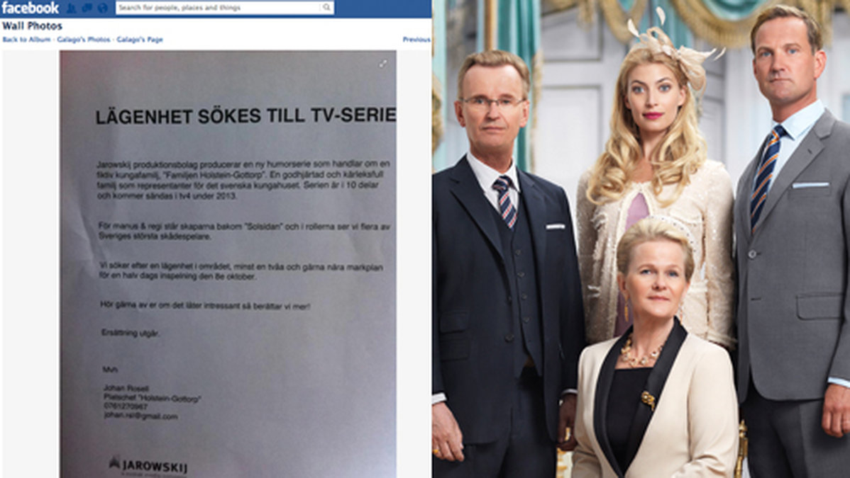 Nu kan du hyra ut din lägenhet till inspelningen av TV4:s nya humorprogram.