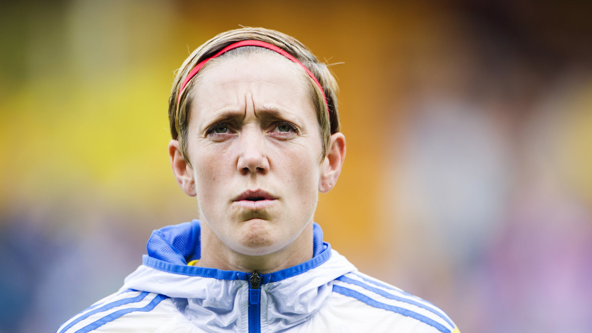 Therese Sjögran har över 200 landskamper för Sverige.