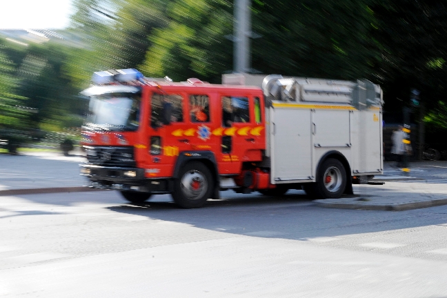 Det var vid 13-tiden på torsdagseftermiddagen som polisen fick larm om en brand i Borås.
