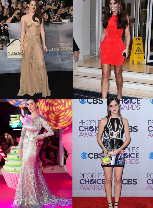 Kristen Stewart, Cheryl Cole, Katy Perry och Emma Watson är några av världens bäst klädda kvinnor – se alla kändisar i bildspelet.