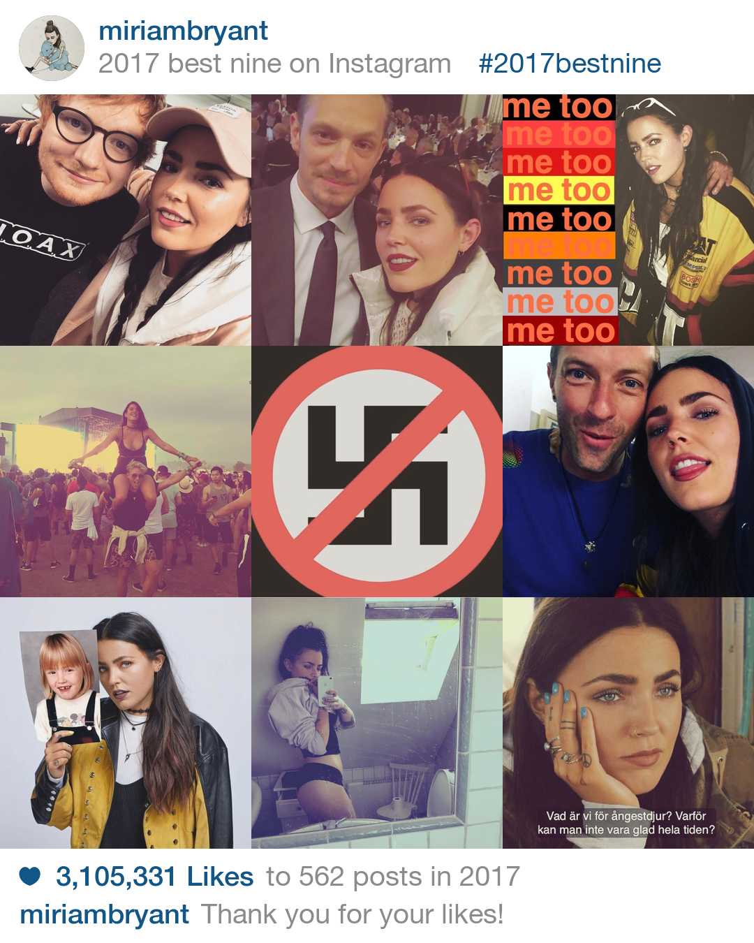 Miriam Bryant likes på Instagram. Miriam Bryant likes på Instagram.
