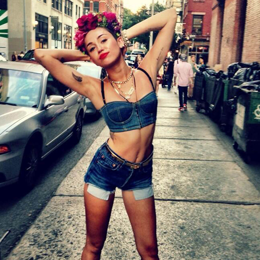 Miley i New York. 
