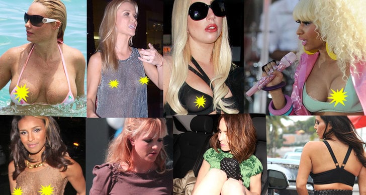 Britney Spears, Rihanna, Katy Perry, Lisa Rinna, Nicki Minaj, Rita Ora