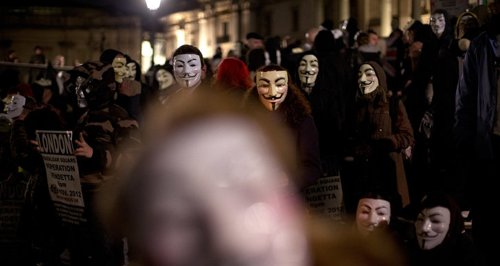 Anonymous, Guy Fawkes, November