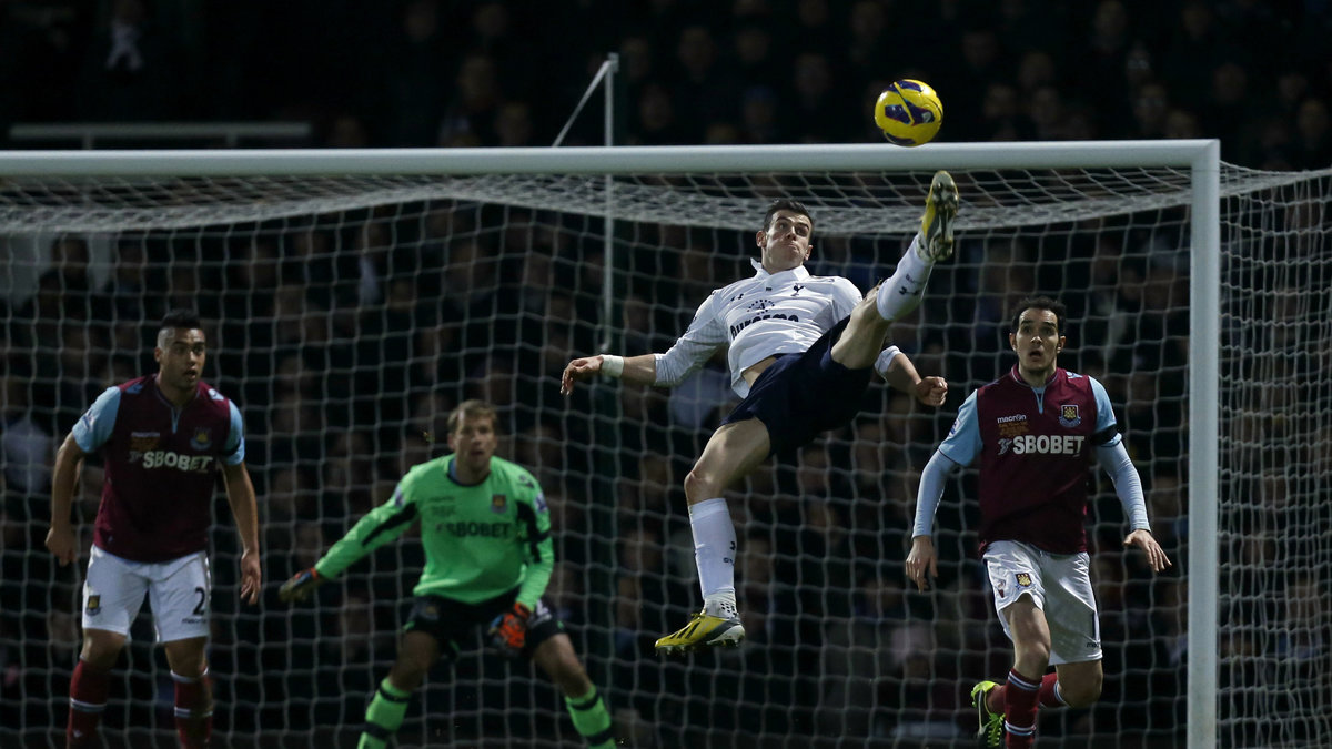 Gareth Bale blev hjälte i kvällens match.