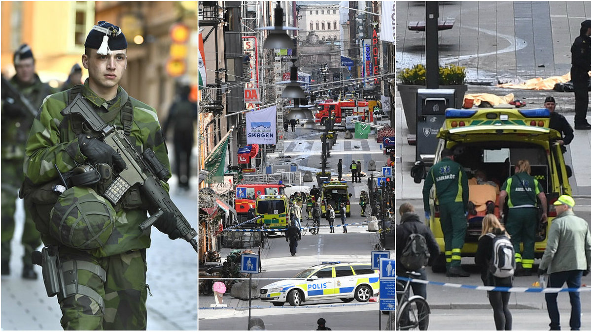 Under fredagen utsattes Stockholm för en misstänkt terrordåd.