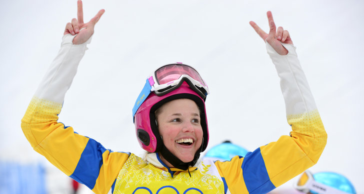 Final, Freestyle, Skicross, Sverige, Anna Holmlund, Ryssland, Medalj, Vinter-OS, sotji, Brons