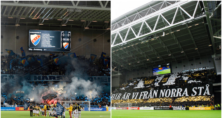 Derby, Djurgården IF, tifo, AIK