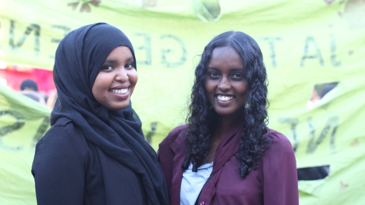 Marian Hassan, 21 och Yasmine Abdullahi, 20.