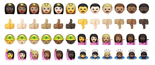 Det var först 2015 som emojis blev mer inkluderande. Det var först 2015 som emojis blev mer inkluderande.