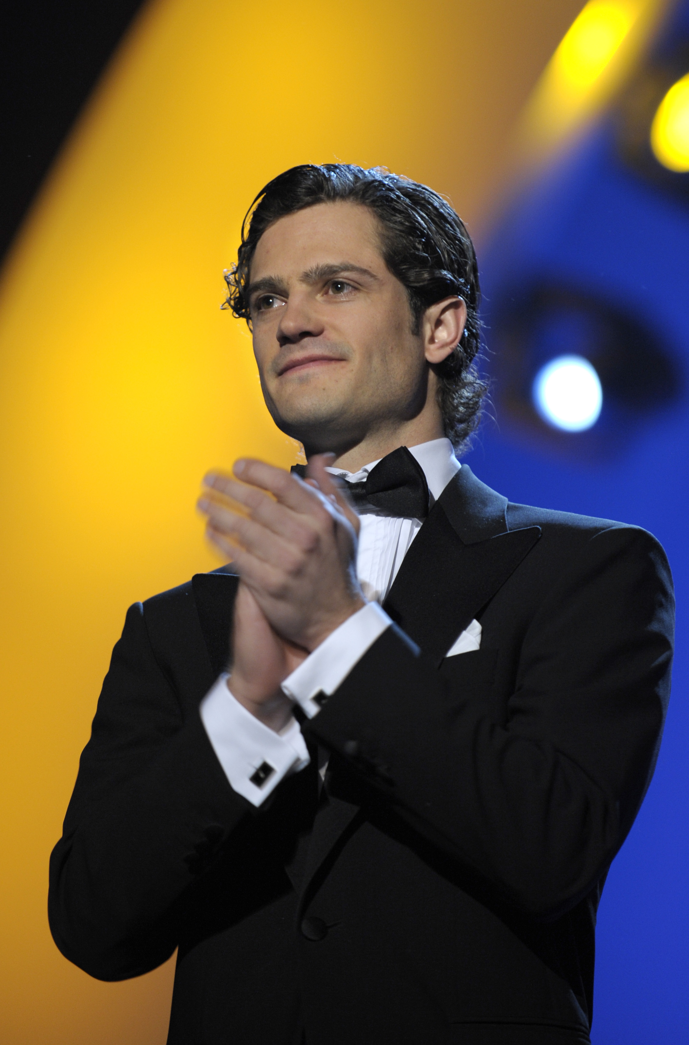 Carl Philip på Idrottsgalan. Carl Philip på Idrottsgalan.