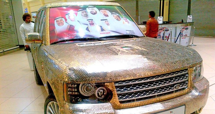 Dubai, Mynt, Range Rover, Bil