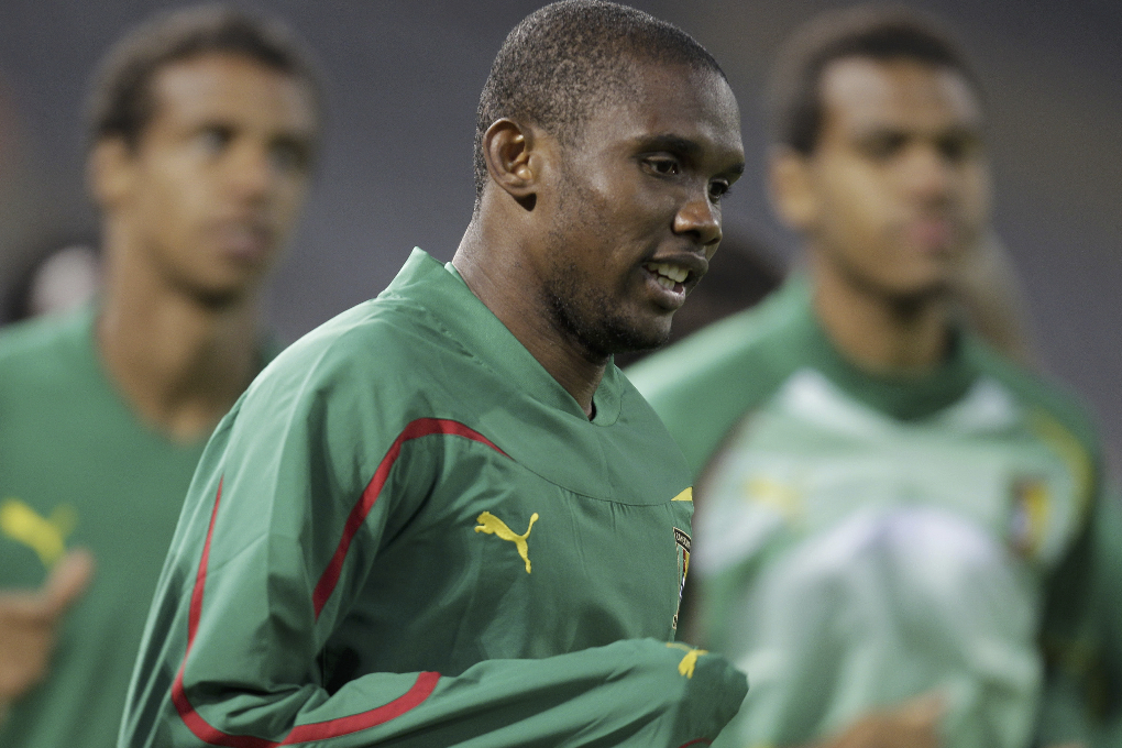 Samuel Eto'o är Kameruns store stjärna.