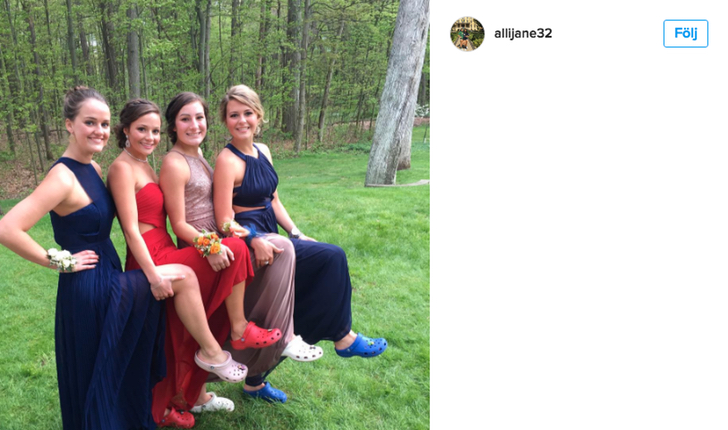 prom crocs