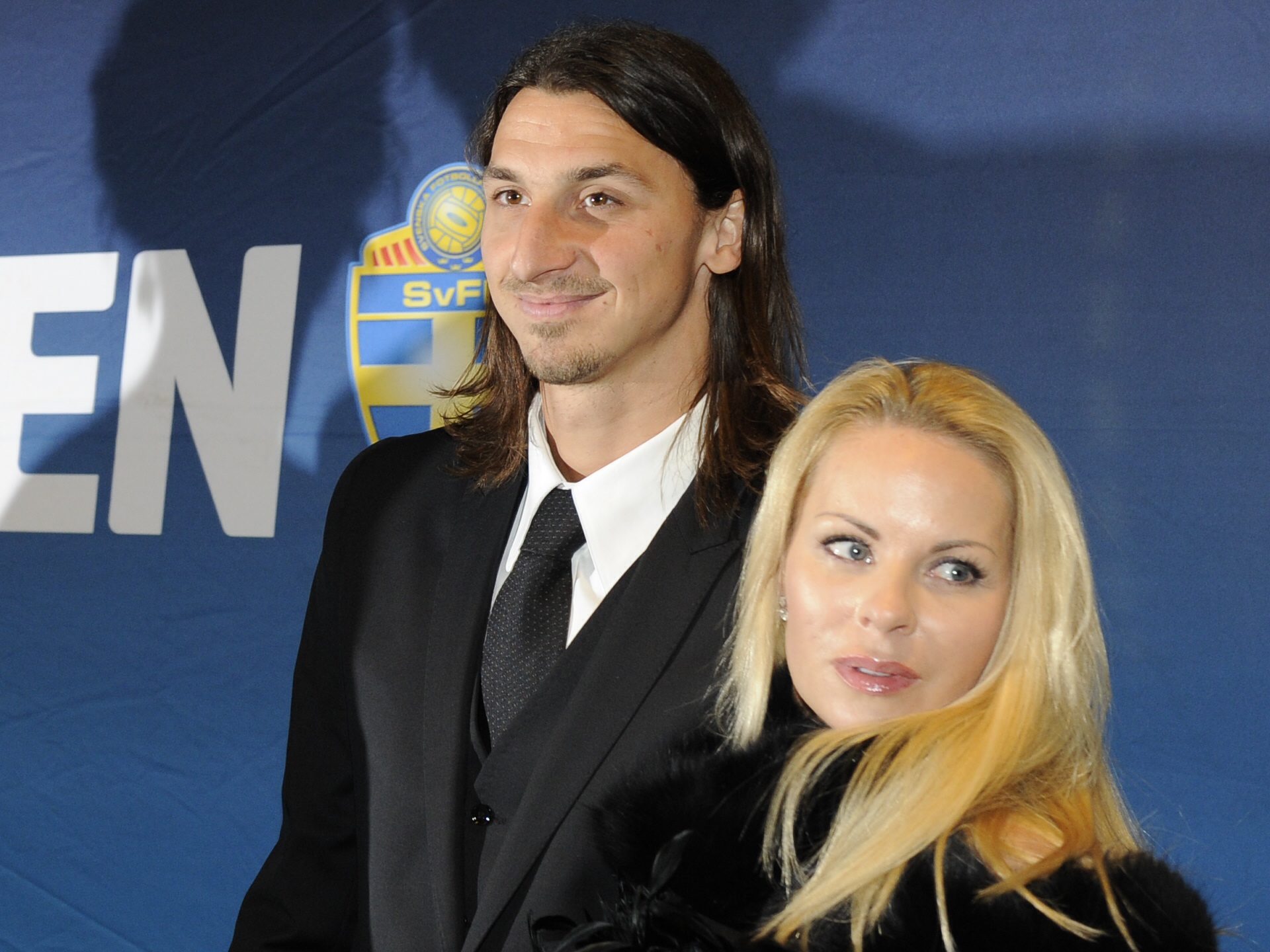 Zlatan och Helena Seger. Zlatan och Helena Seger.