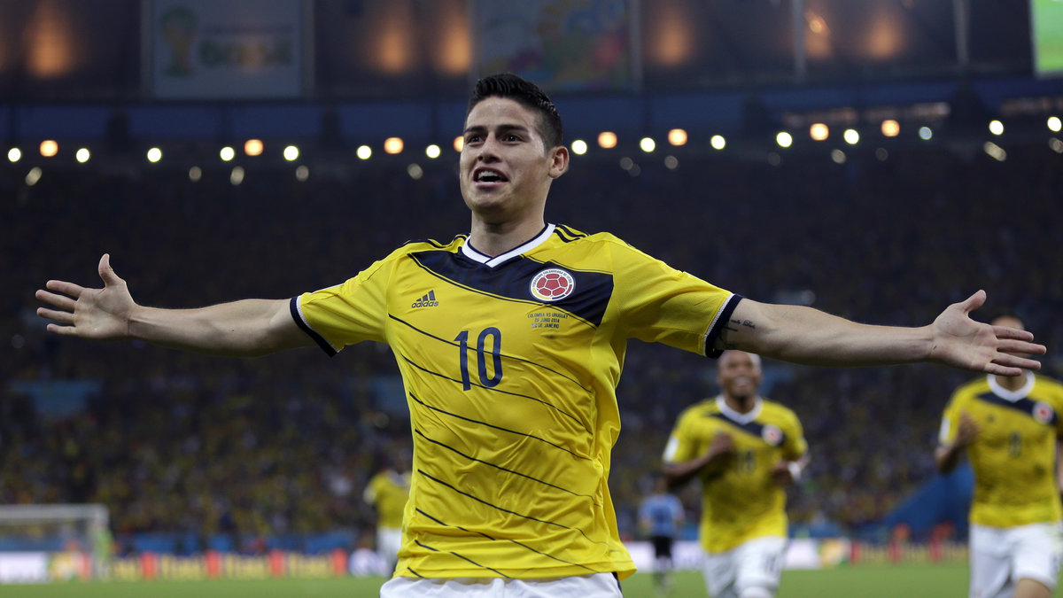 James Rodriguez, Colombia. 