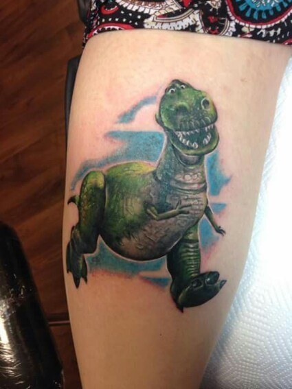 T-Rex ur "Toy Story". T-Rex ur "Toy Story".