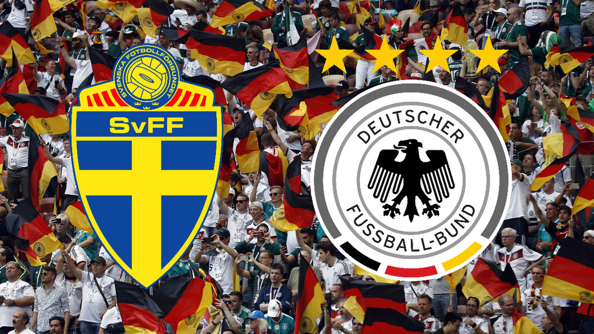 Sverige och Tyskland ställs mot varandra i VM.