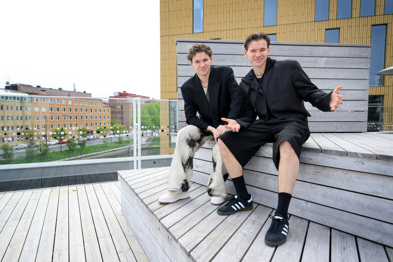 Marcus och Martinus i Malmö.