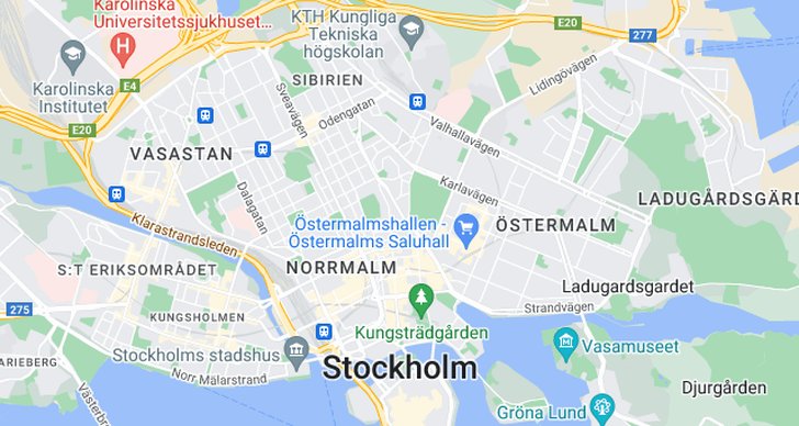 Stockholm, dni, Larm Överfall, Brott och straff
