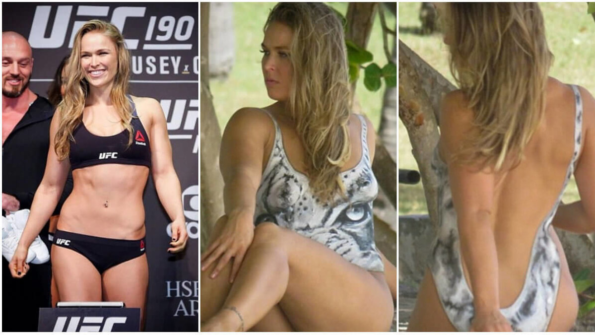 Bilder från Ronda Rouseys plåtning har läckt. Se fler i bildspelet. 
