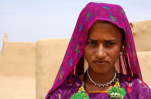Bild på kvinna i Indien Bild på kvinna i Indien