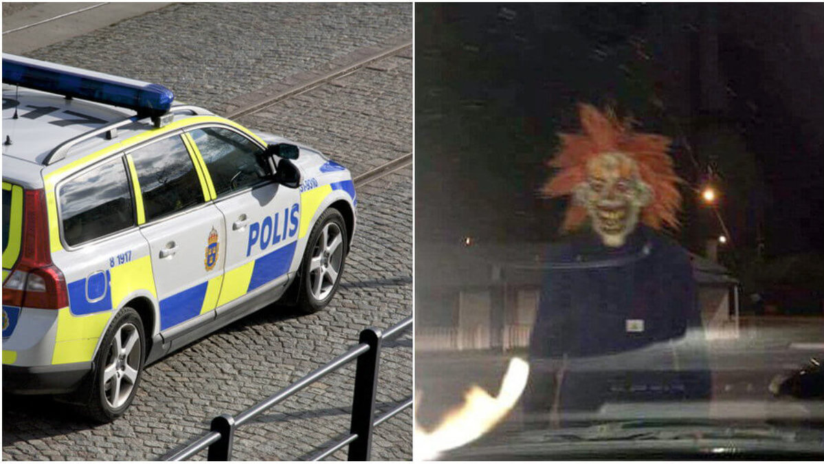 Fler rapporter om hotfulla clowner har kommit in. Clownen till höger är dock från ett annat tillfälle.