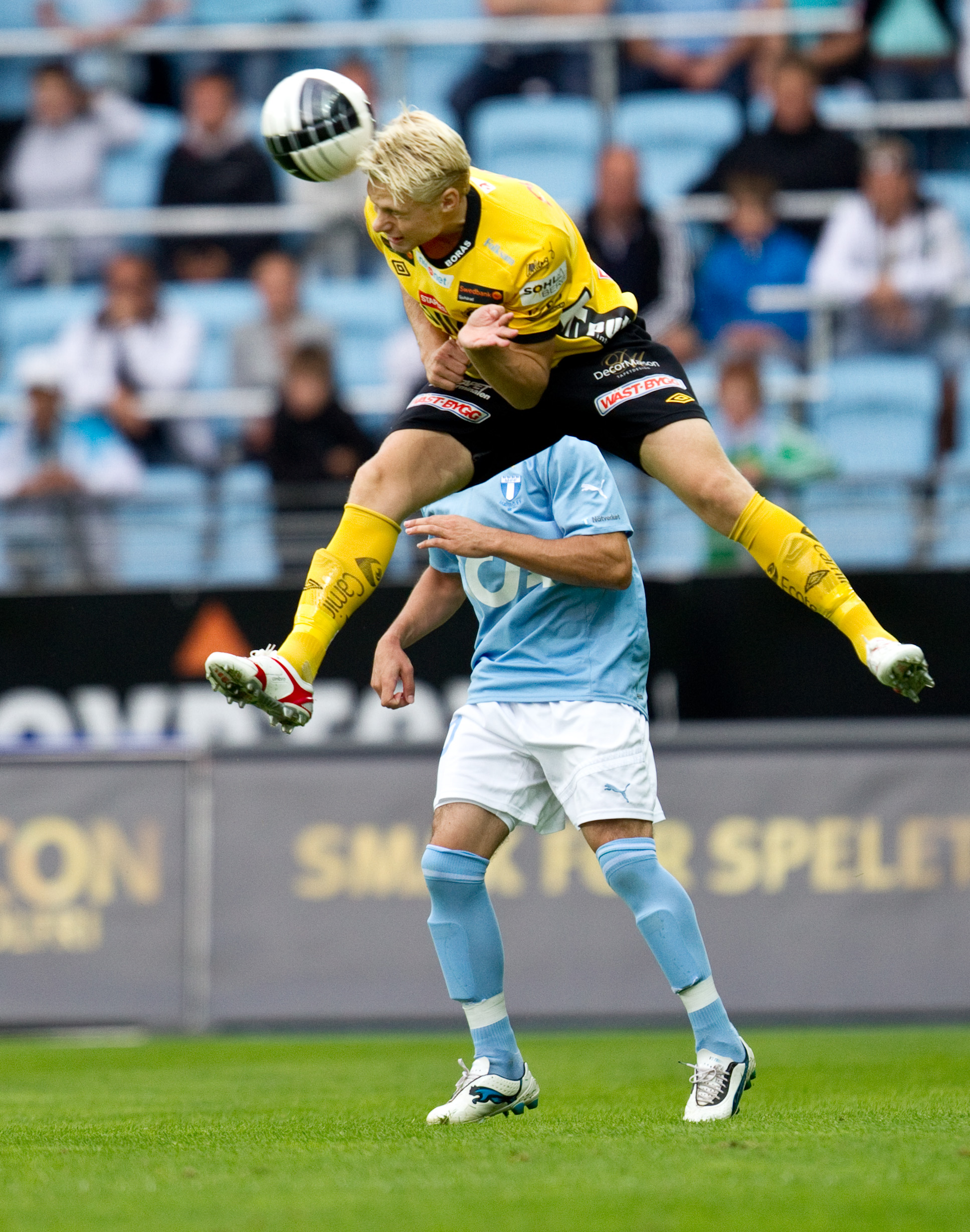 Johan Larsson låg bakom Elfsborgs kvittering.
