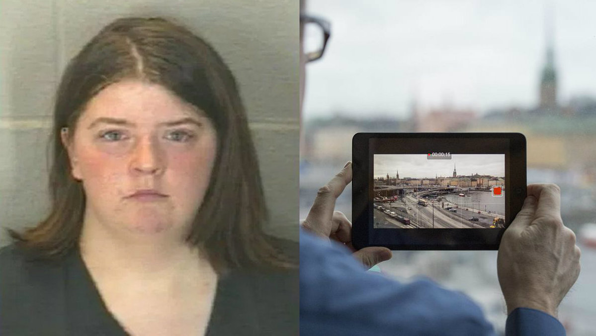 Jessica, 23, filmade sig själv när hon ofredade en 1-årig pojke. 
