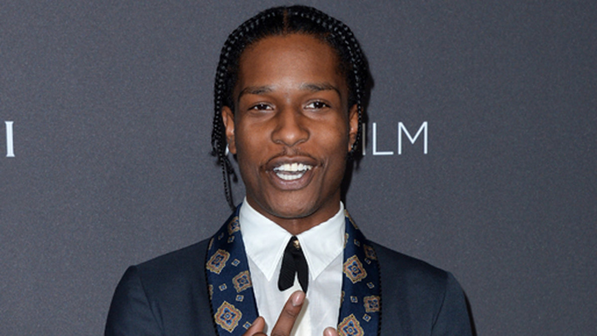 A$AP Rocky på gala i Los Angeles år 2016. 
