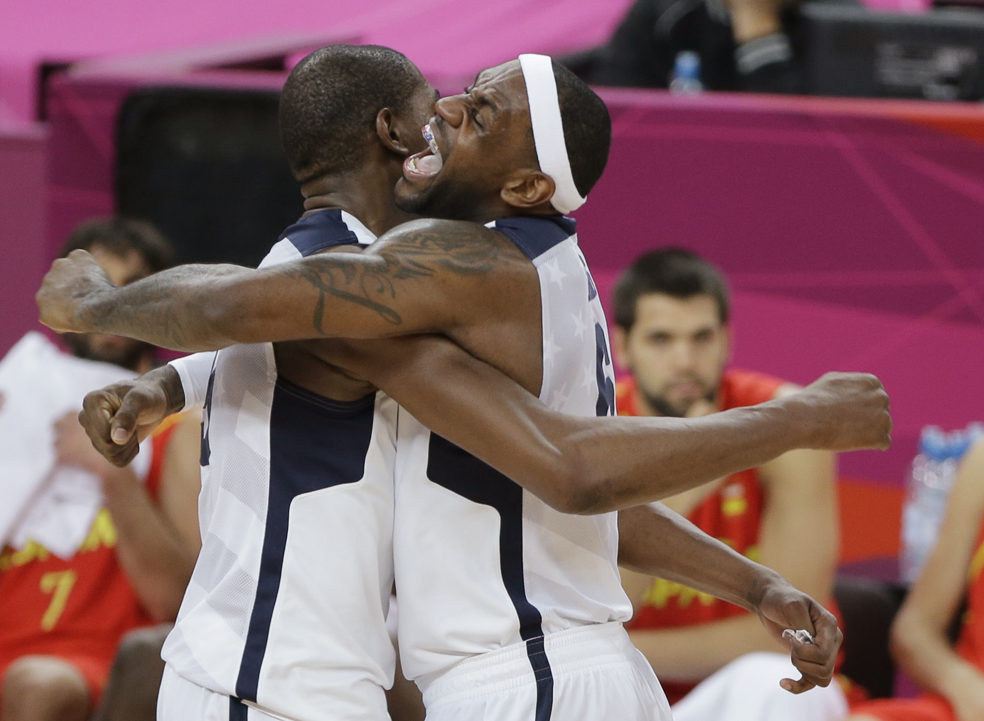 Dream Team levde upp till förväntningarna och vann OS-guld i basket. Med det laget så hade annat varit mycket märkligt... Dream Team levde upp till förväntningarna och vann OS-guld i basket. Med det laget så hade annat varit mycket märkligt...