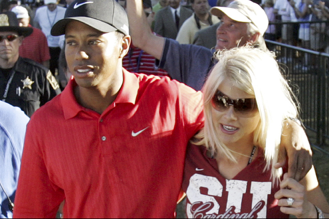 Tiger Woods och Elin Nordegren har två barn tillsammans. 
